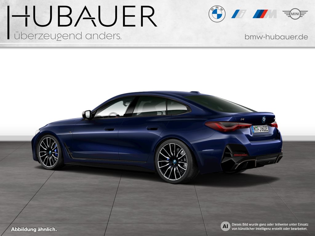 Fahrzeugabbildung BMW i4 M50 Gran Coupé [HUD, Drive Prof, 20 LMR, RFK]