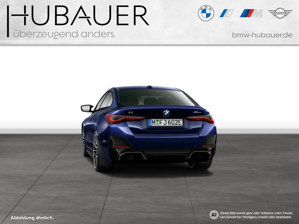 Fahrzeugabbildung BMW i4 M50 Gran Coupé [HUD, Drive Prof, 20 LMR, RFK]