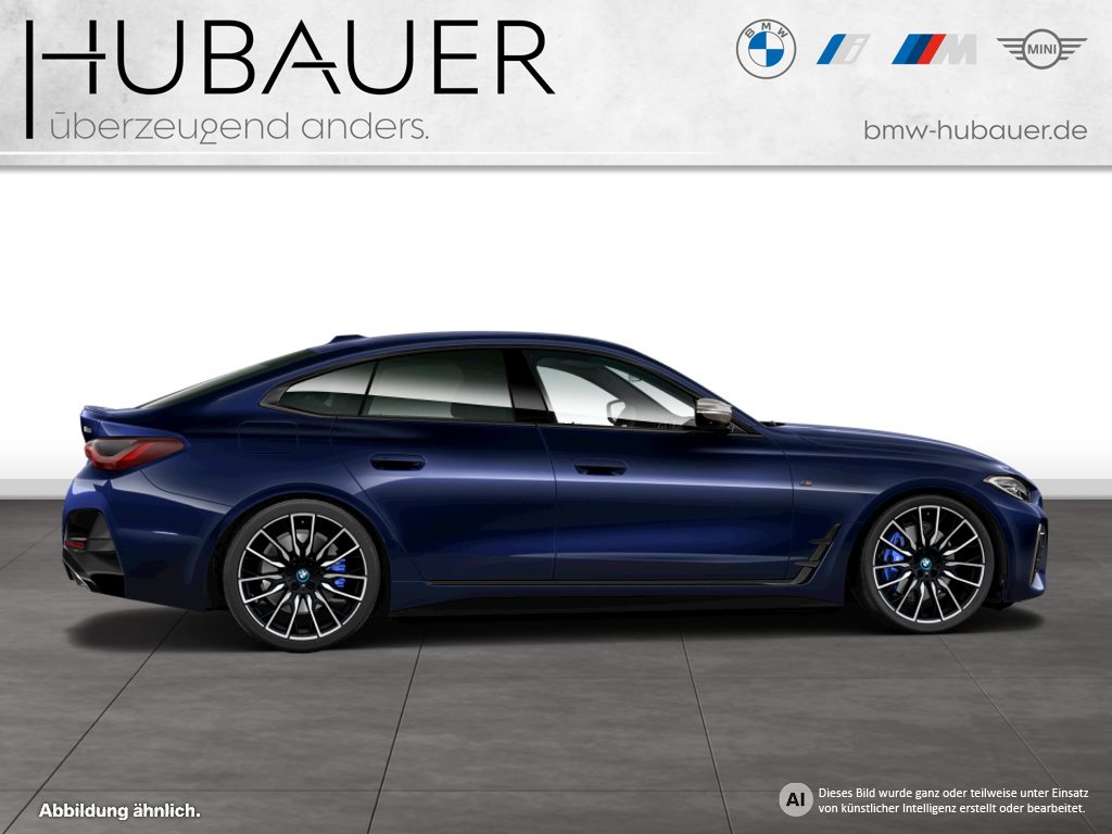 Fahrzeugabbildung BMW i4 M50 Gran Coupé [HUD, Drive Prof, 20 LMR, RFK]