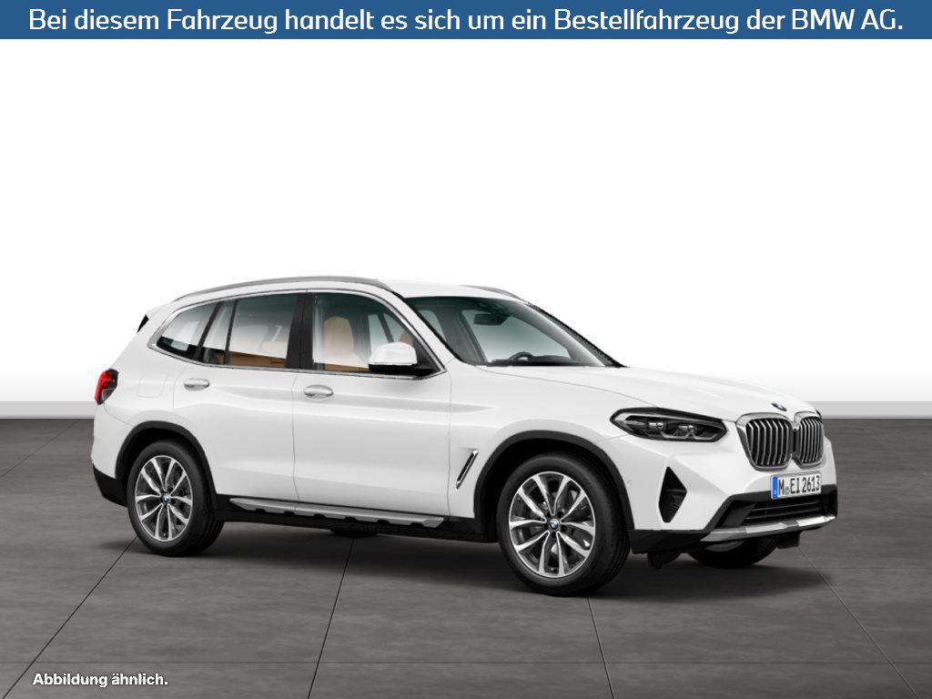 Fahrzeugabbildung BMW X3 xDrive20d