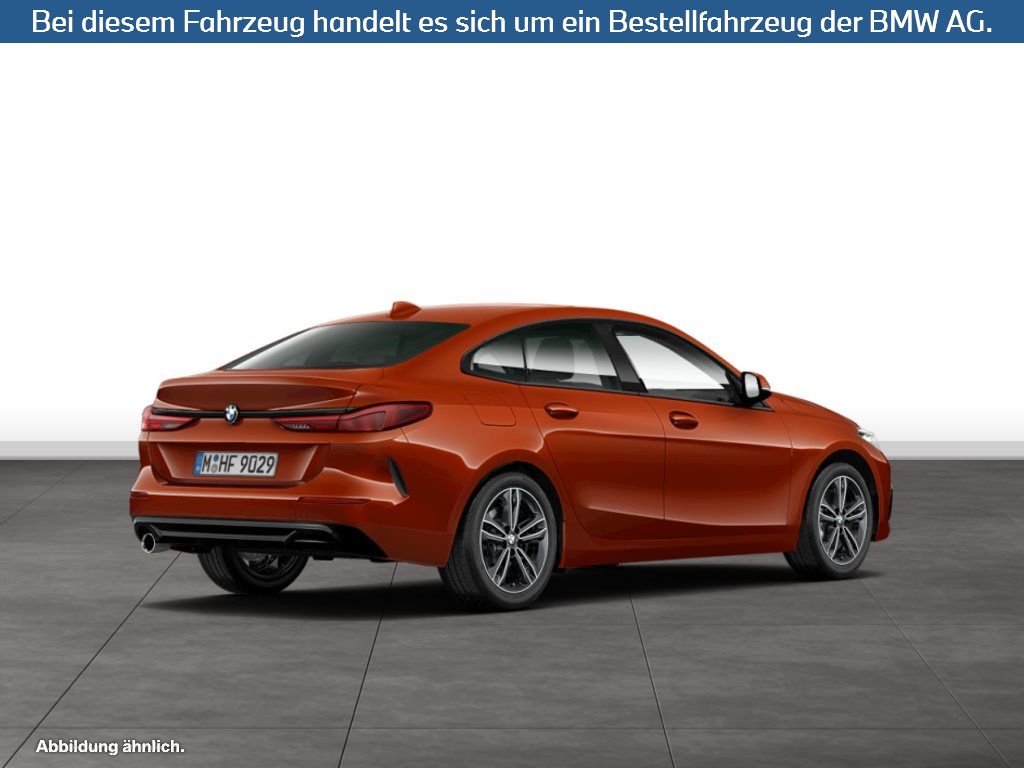 Fahrzeugabbildung BMW 218i Gran Coupé