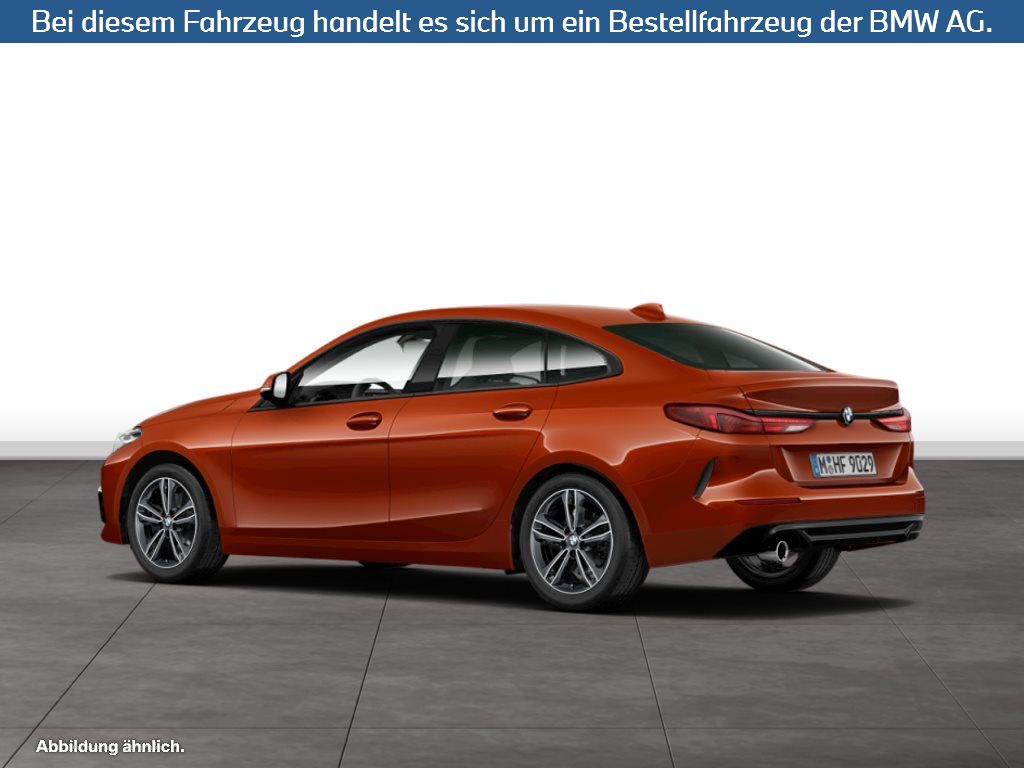 Fahrzeugabbildung BMW 218i Gran Coupé