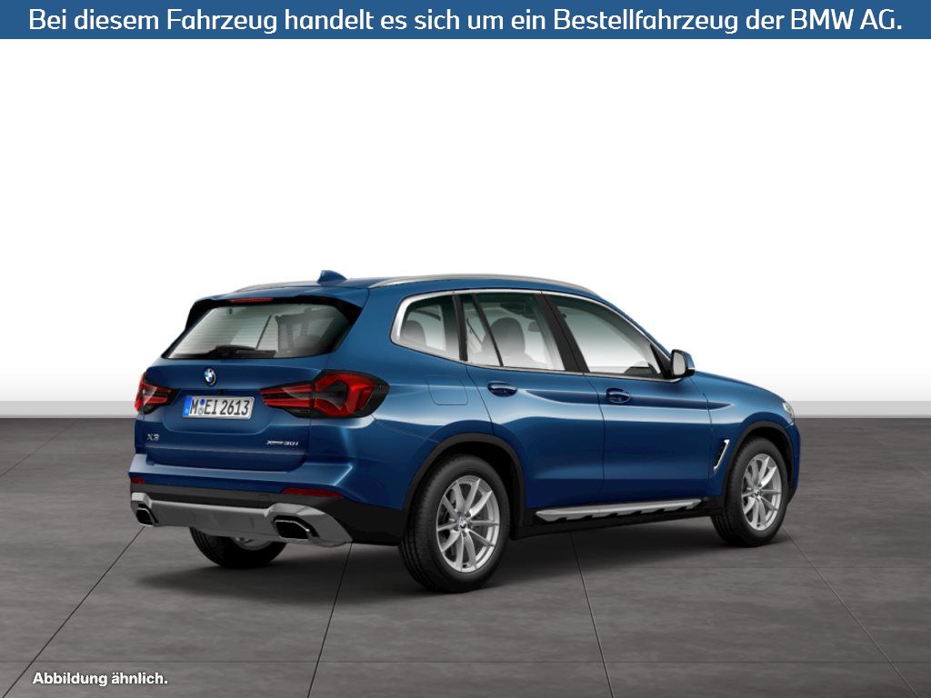 Fahrzeugabbildung BMW X3 xDrive30i