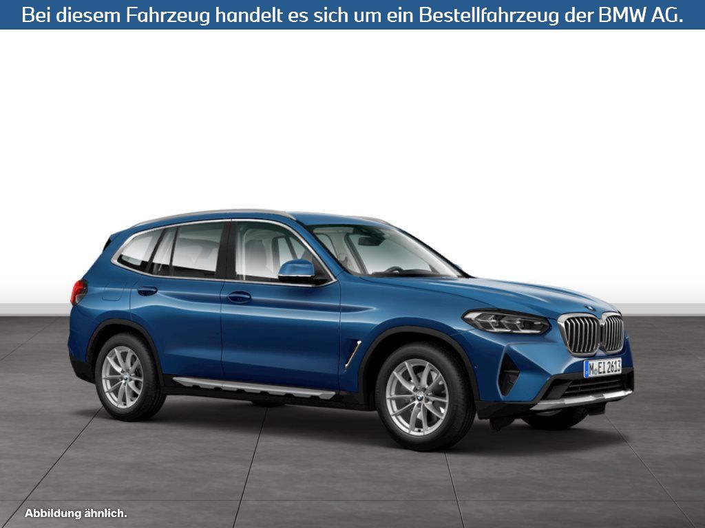 Fahrzeugabbildung BMW X3 xDrive30i