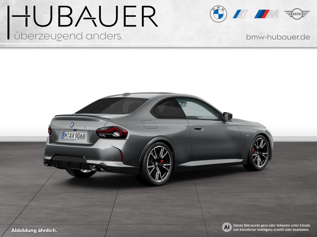 Fahrzeugabbildung BMW M240i xDrive Coupé [M Pro, HUD, ACC, GSD, 19 LMR]