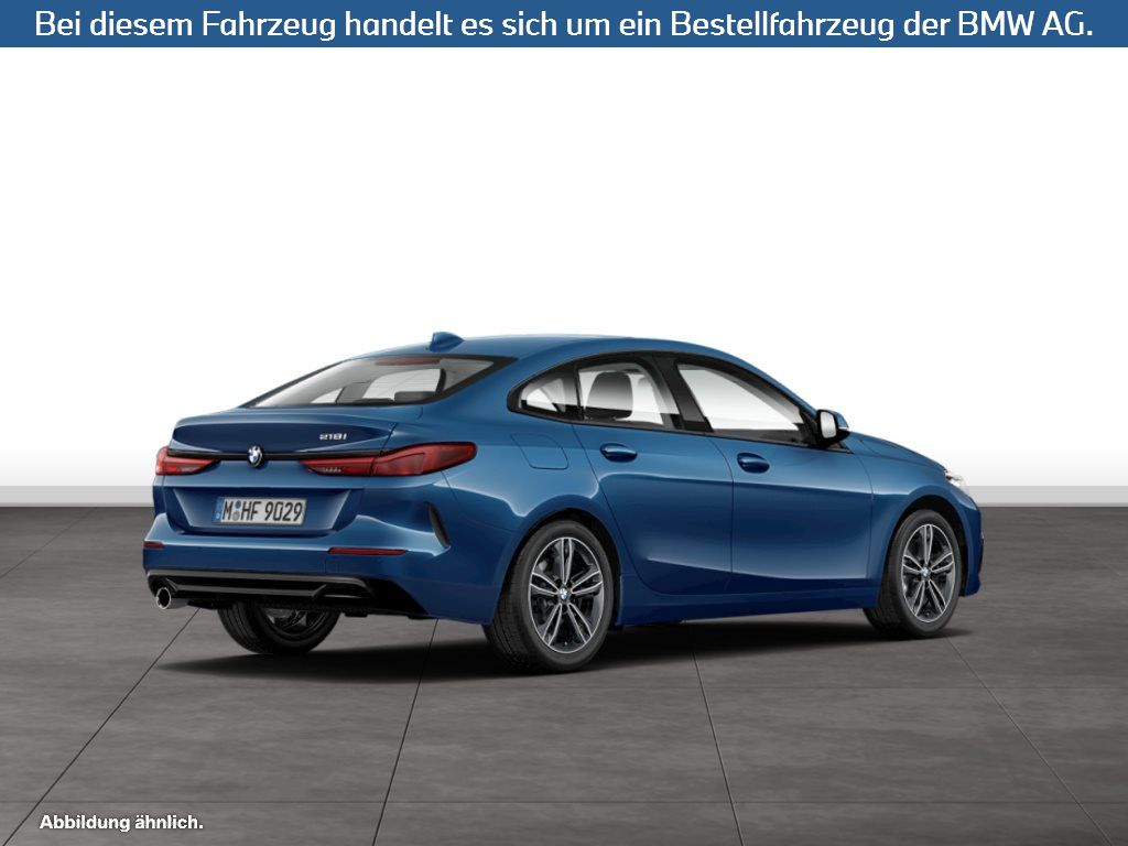 Fahrzeugabbildung BMW 218i Gran Coupé