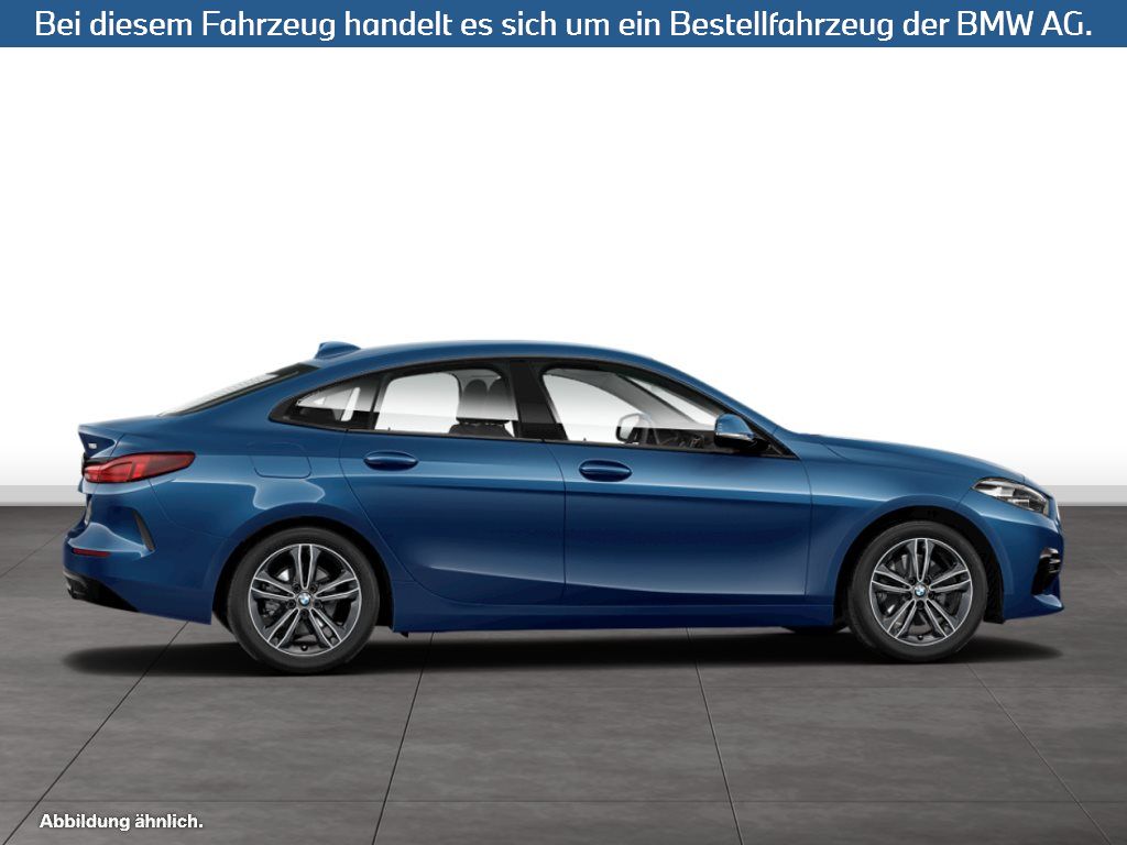 Fahrzeugabbildung BMW 218i Gran Coupé