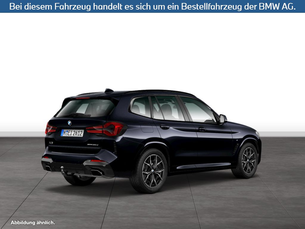 Fahrzeugabbildung BMW X3 xDrive20d