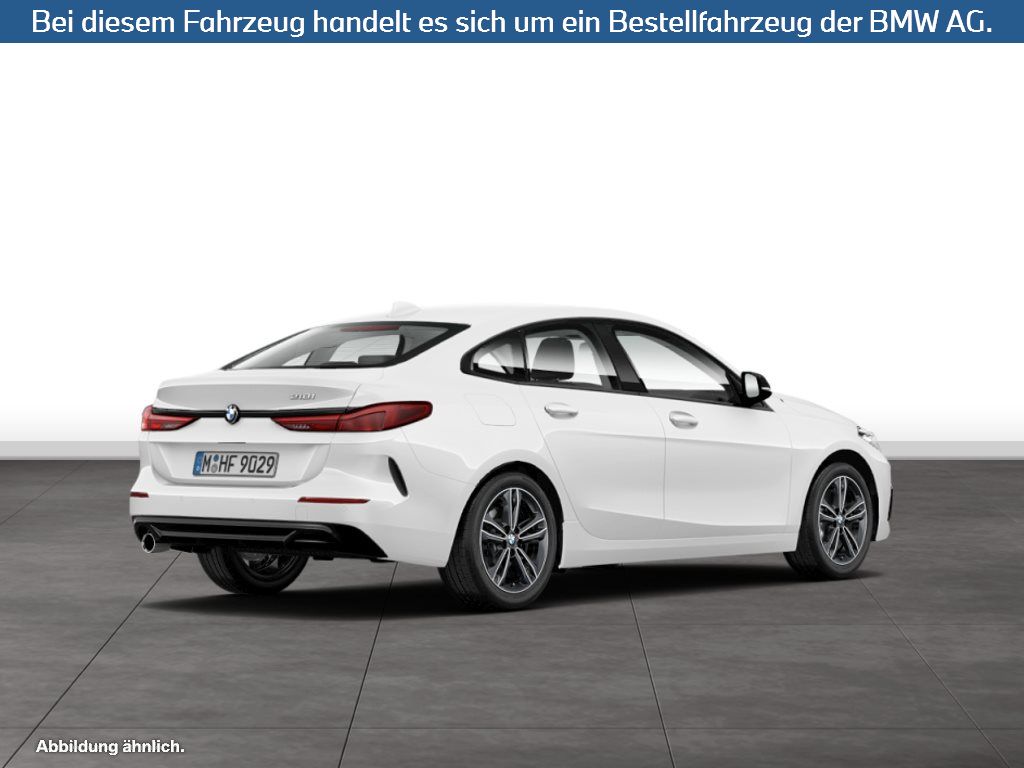 Fahrzeugabbildung BMW 218i Gran Coupé
