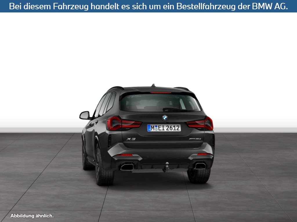 Fahrzeugabbildung BMW X3 xDrive30d