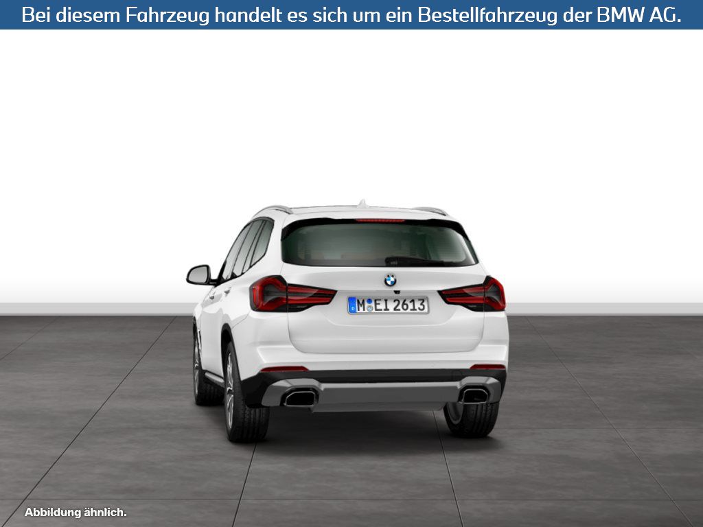 Fahrzeugabbildung BMW X3 xDrive20i