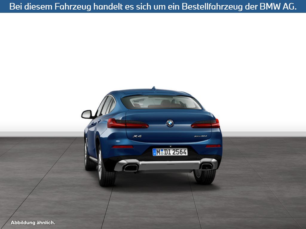 Fahrzeugabbildung BMW X4 xDrive30d