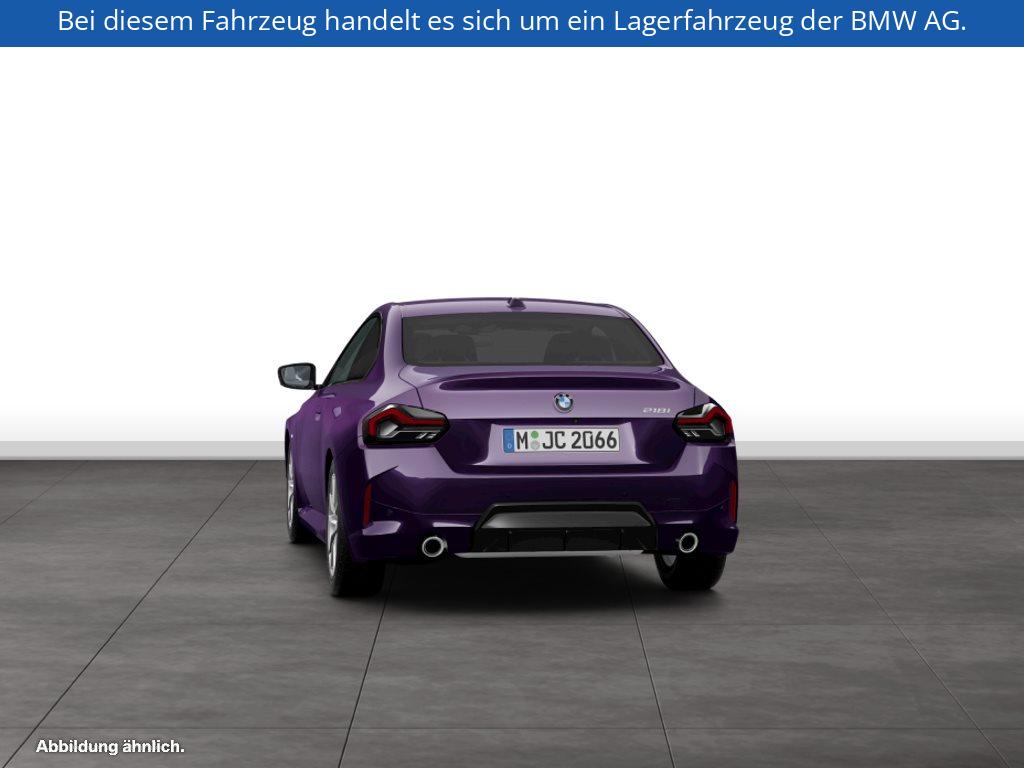 Fahrzeugabbildung BMW 218i Coupé