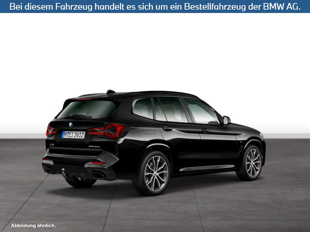 Fahrzeugabbildung BMW X3 xDrive30d