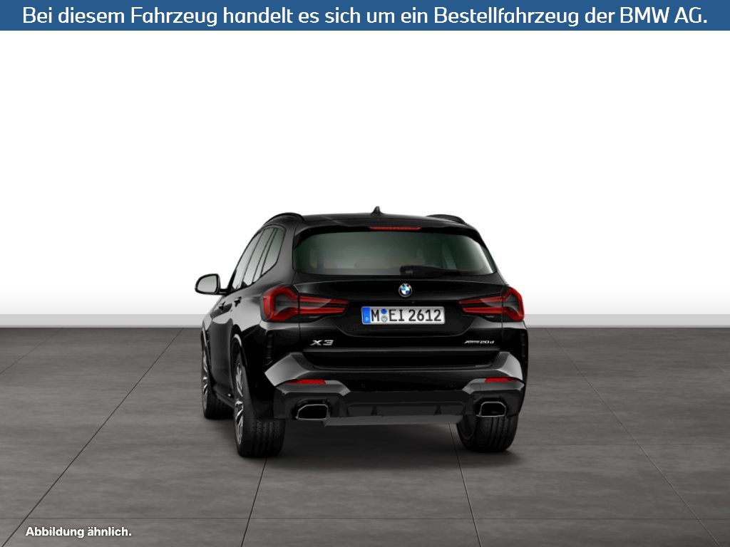 Fahrzeugabbildung BMW X3 xDrive20d